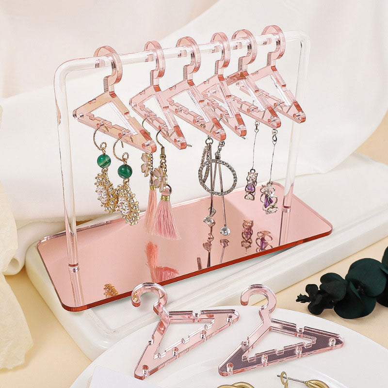 Acrylic Hanger Style Earring Storage Display Stand (8 Hooks)