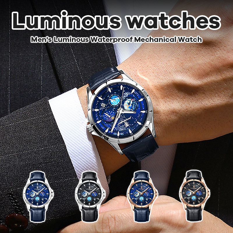 Men's Luminous Waterproof Mechanical Watch