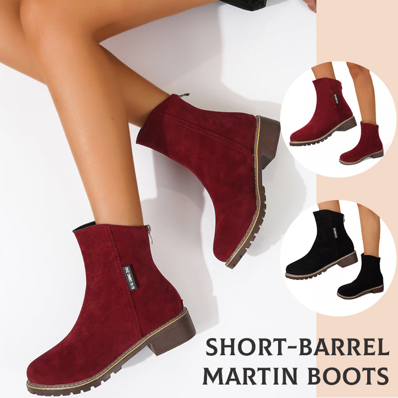 Short-Barrel Martin Boots