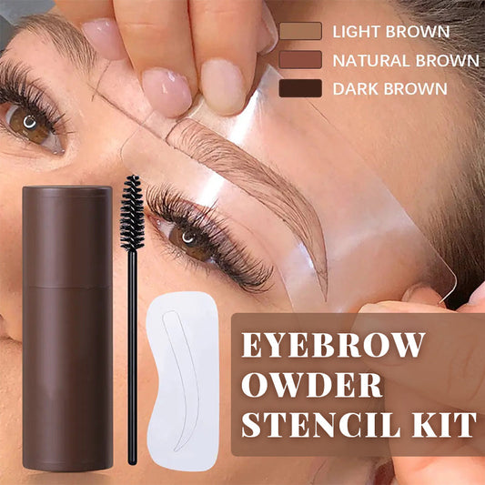 Eyebrow Powder Stencil Kit