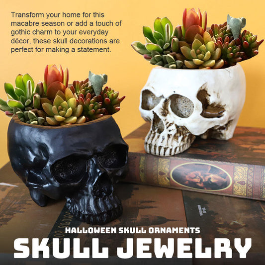 Halloween Skull Ornaments