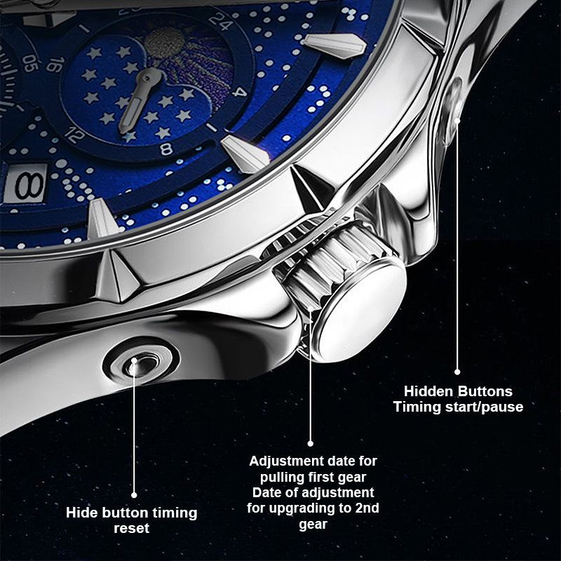 Men's Luminous Waterproof Mechanical Watch