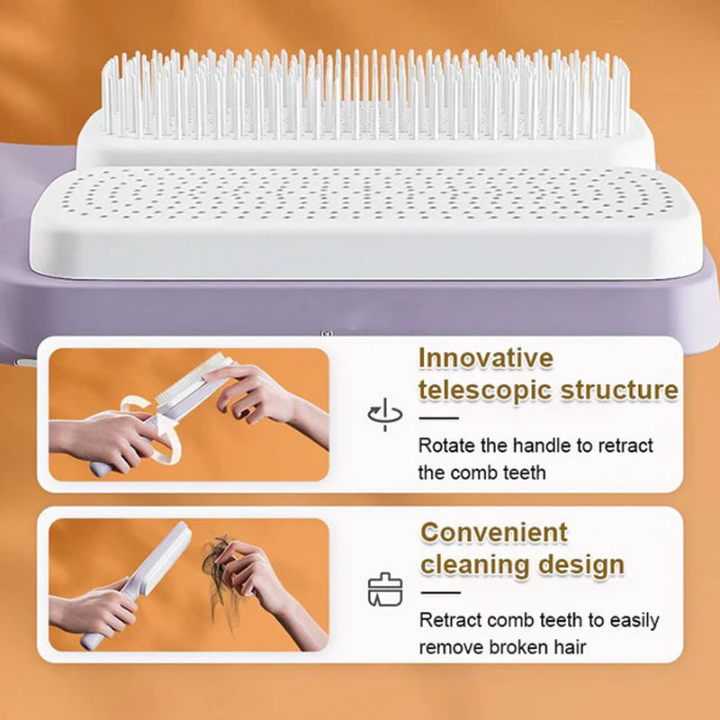 Rotating Lifting Hair Brush