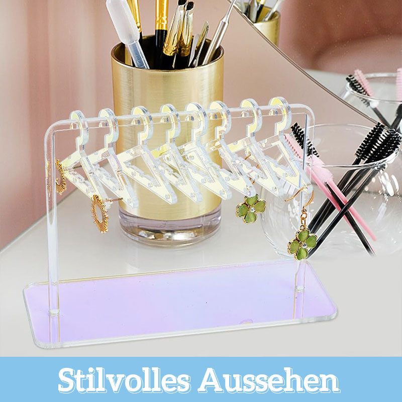 Acrylic Hanger Style Earring Storage Display Stand (8 Hooks)