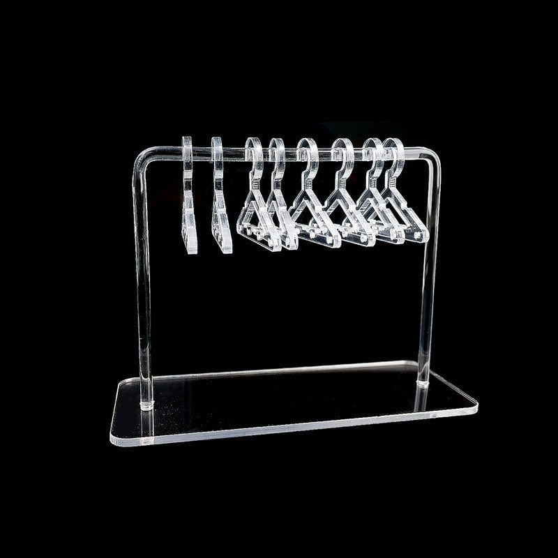 Acrylic Hanger Style Earring Storage Display Stand (8 Hooks)